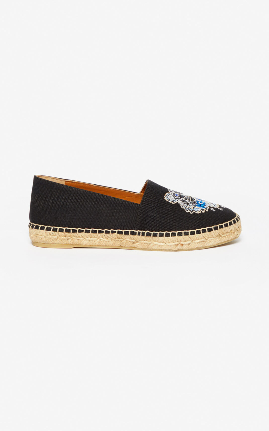 Kenzo Tiger Espadrile Ženske - Crne - Hrvatska VWDXPE047